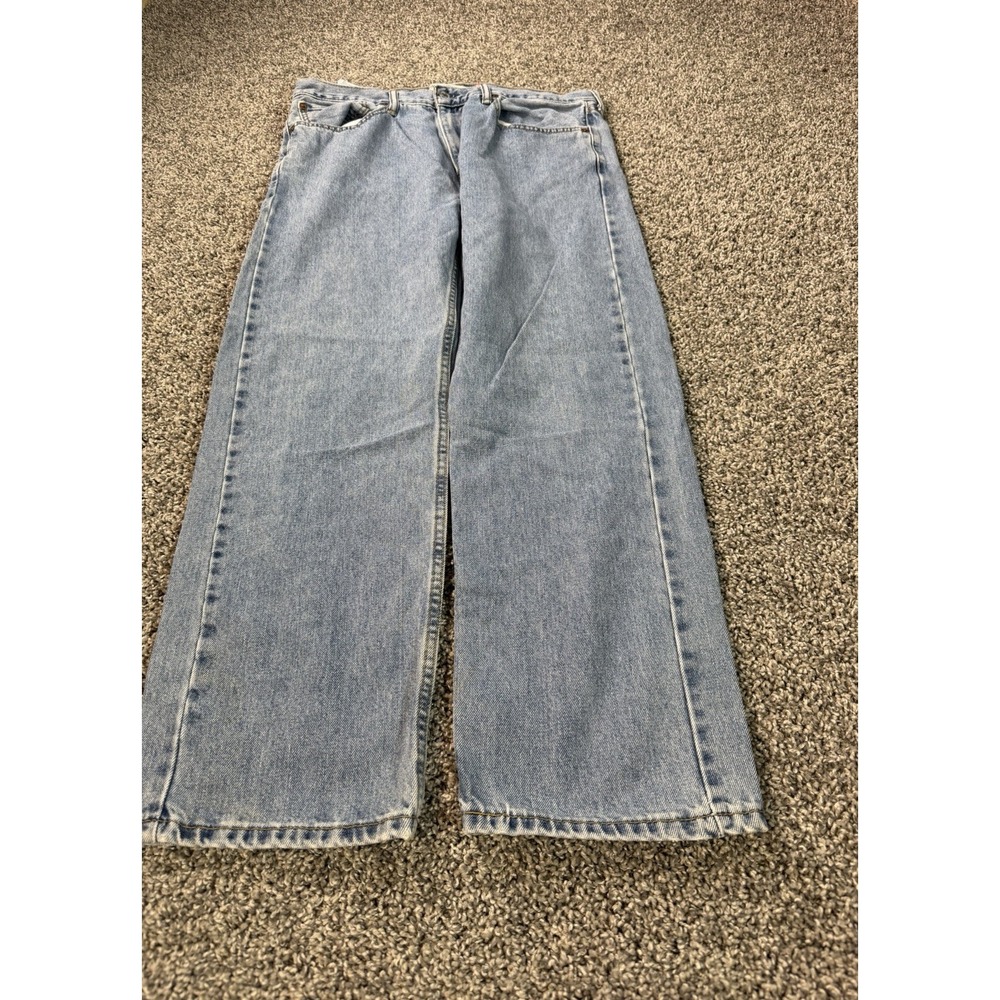 Vintage Y2K Levi's 505 Regular Fit Straight Jeans Men's Size 36X30 Blue